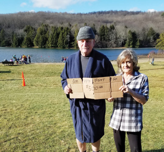 Photos submitted to Times Observer Paul Tutmaher, Sons of AMVETS, and Sandy Kiedrowski, AMVETS Post #50 in Sugar Grove, took the Winterfest 